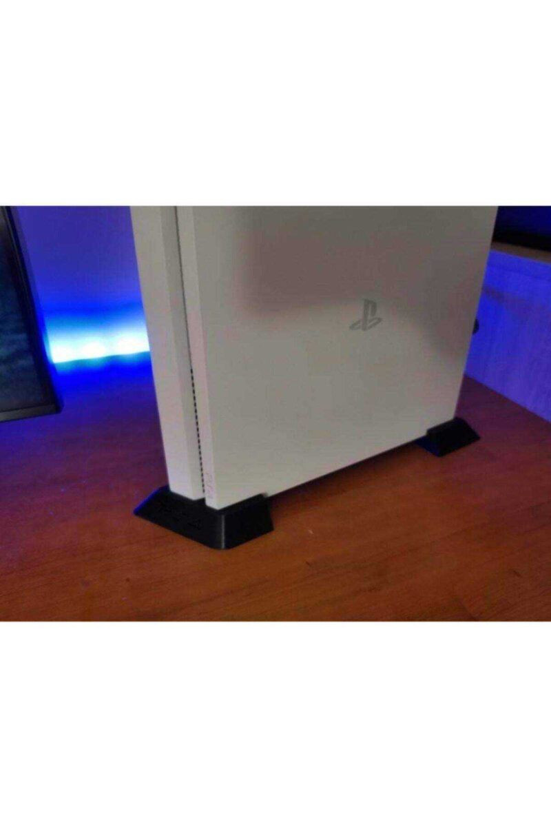 Ps4 Slim Uyumlu Dikey Tutucu Aparat - Görsel 2