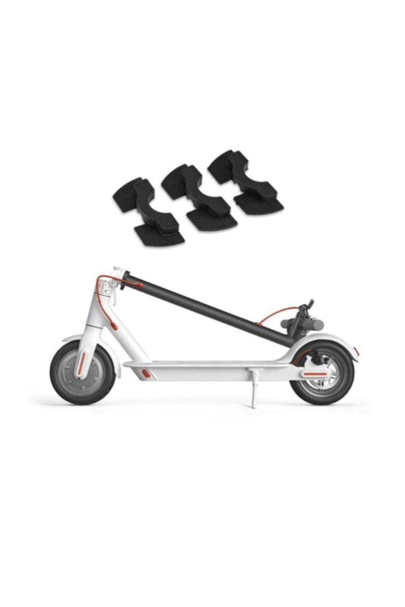 3'lü Xiaomi M365 Elektrikli Scooter Gidon Titreşim Emici Kauçuk Amortisör Escooter / E-scooter