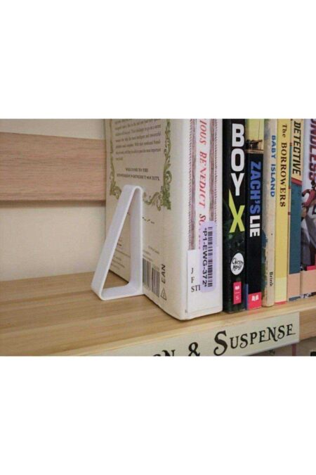 Kitaplık Düzen Kitap Düşme Önleyici Sıralayıcı Raflık Sabitleyic