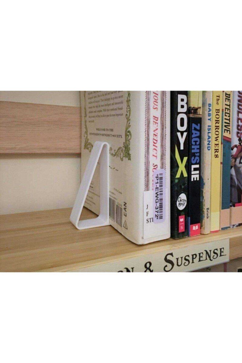 Kitaplık Düzen Kitap Düşme Önleyici Sıralayıcı Raflık Sabitleyic