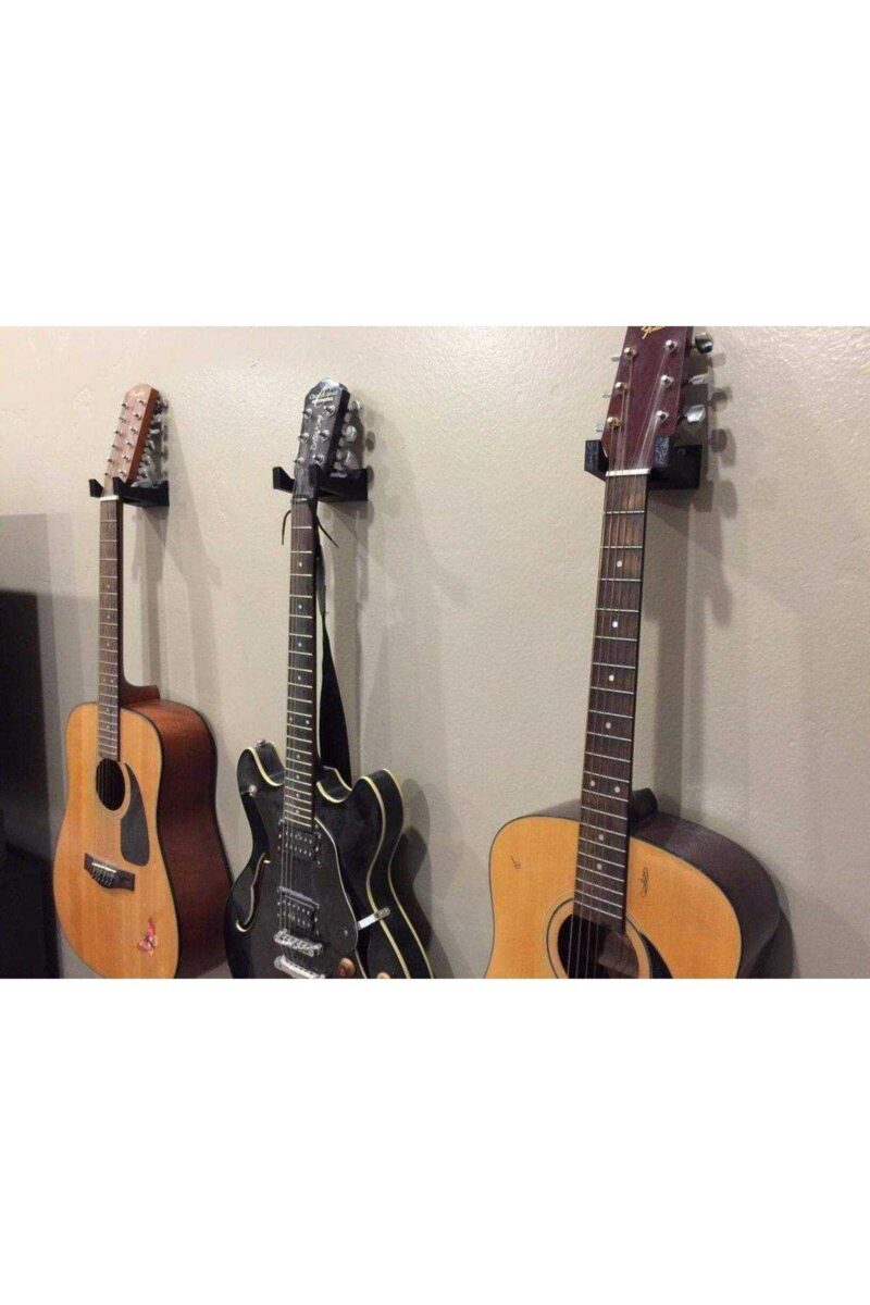 Duvar Tipi Gitar Tutacağı Tutucu Asma Asıcı Aparatı - Görsel 3