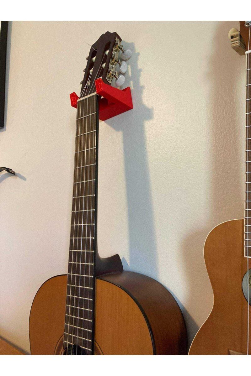 Duvar Tipi Gitar Tutacağı Tutucu Asma Asıcı Aparatı - Görsel 5