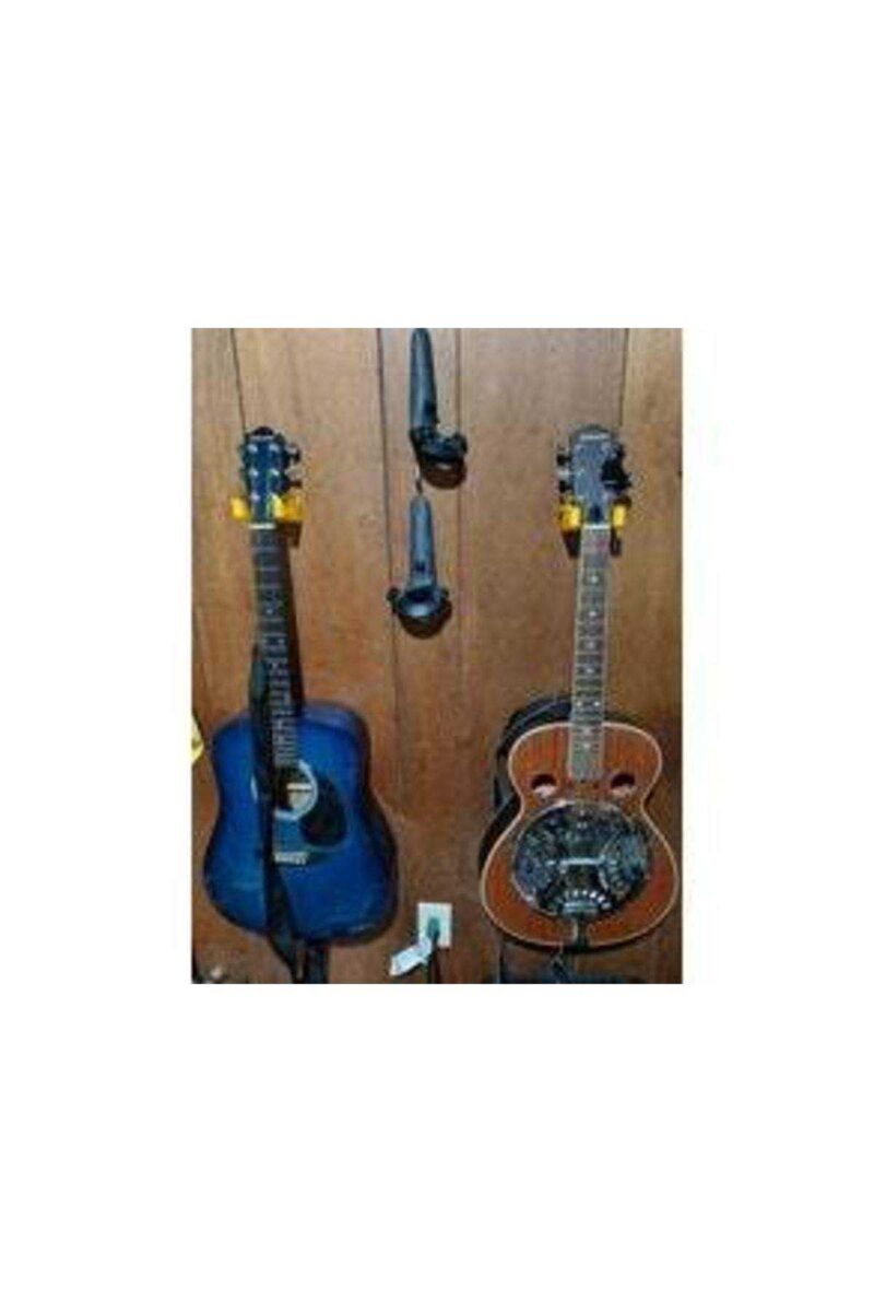 Duvar Tipi Gitar Tutacağı Tutucu Asma Asıcı Aparatı - Görsel 6