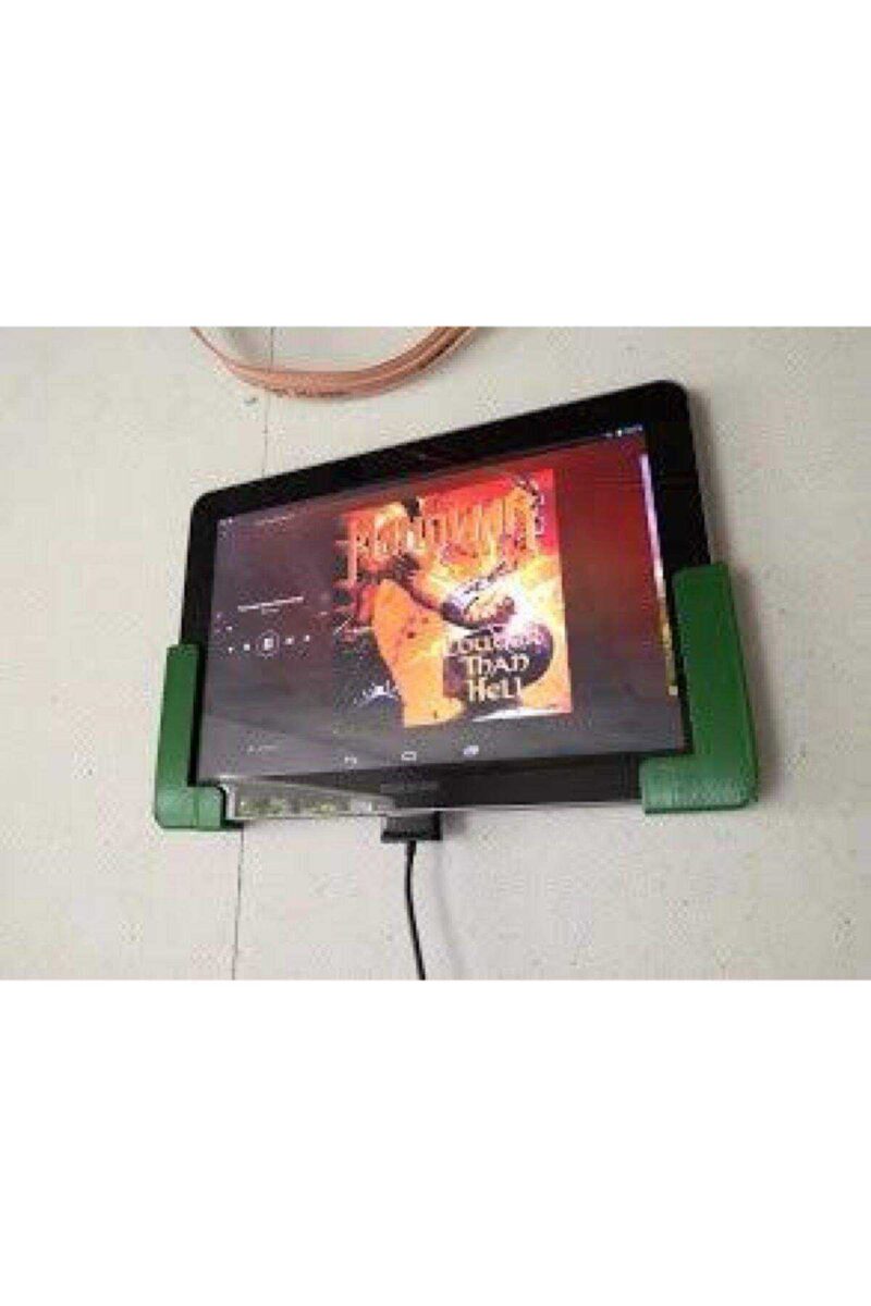 Evrensel Tablet Tutucu Duvara Sabitleme Aparatı Vidasız Stant