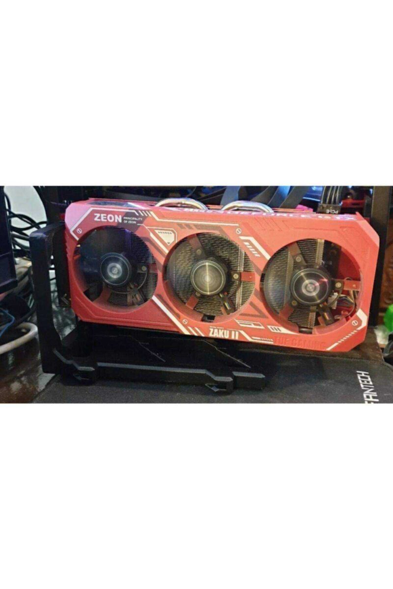 Gpu Stand Ekran Kartı Tutucu Mining Rig Alternatif Fan Takılabilir - Görsel 2