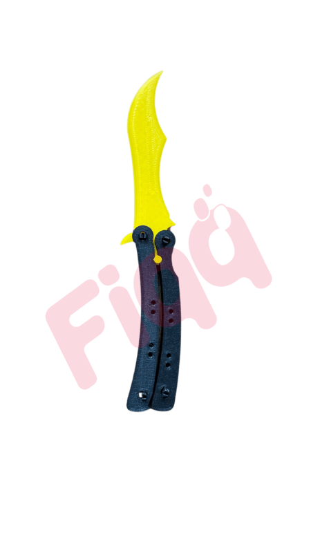 Cs Go Kelebek - Cs Go Butterfly Knife SARI