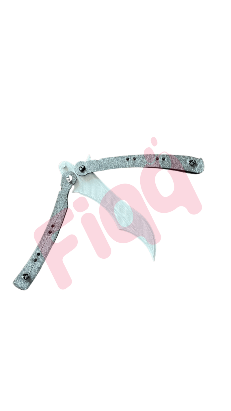 Cs Go Kelebek - Cs Go Butterfly Knife Gri - Görsel 2