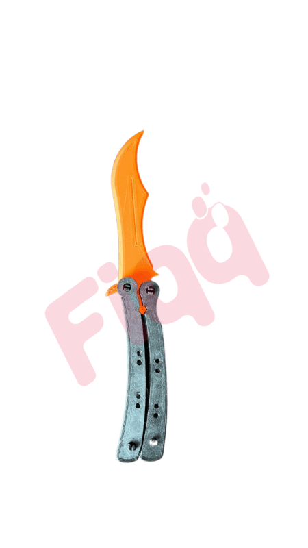 Cs Go Kelebek - Cs Go Butterfly Knife Turuncu
