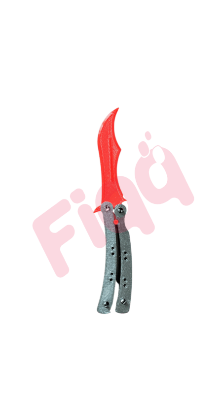 Cs Go Kelebek - Cs Go Butterfly Knife Kırmızı