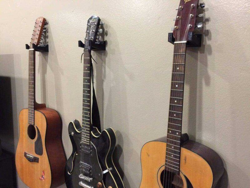 Duvar Tipi Gitar Tutacağı Tutucu Asma Asıcı Aparatı - Görsel 2