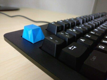 Düşük poli Cherry MX tuş başlığı Organik Plastikten Aparat