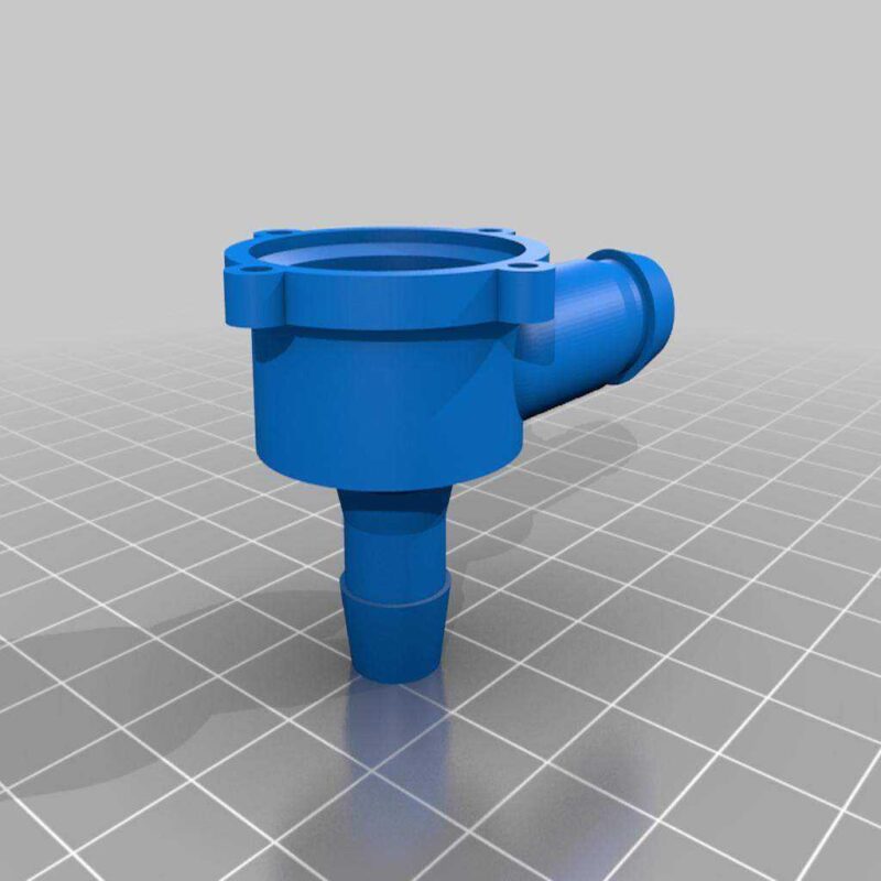Mini Su Pompası Dc Motor Plastik Aparat - Görsel 4