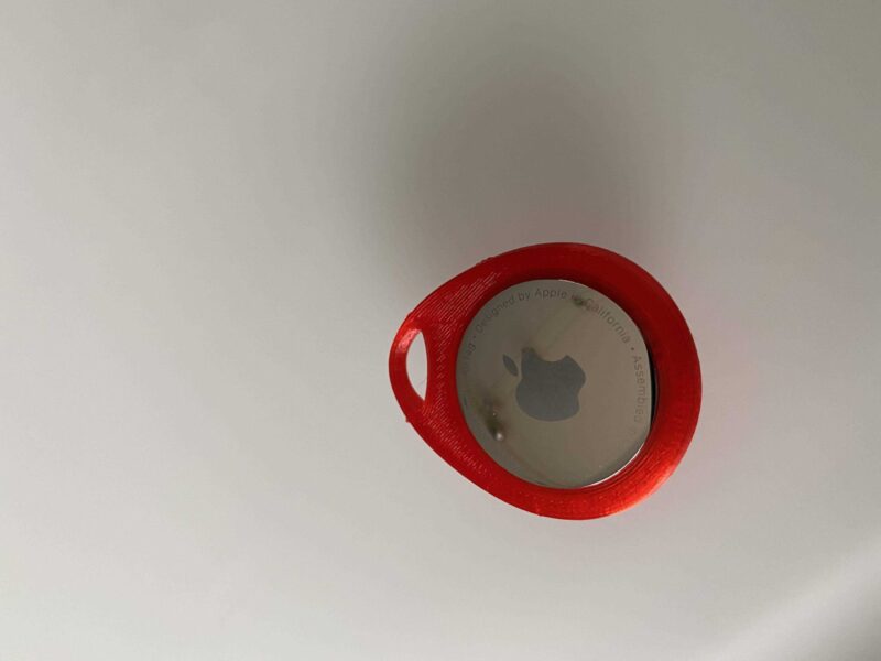 Airtag Anahtarlık Plastik Aparat - Görsel 3