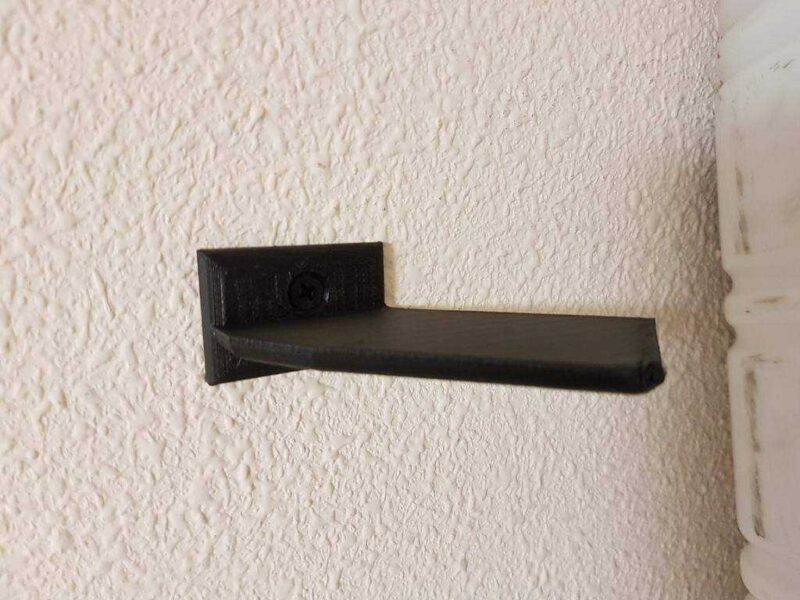 Köşede Logitech C920 Webcam Duvara Monte (45O Da Destek) Plastik Aparat - Görsel 4