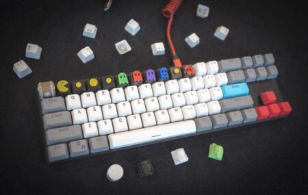 Pac-Man Cherry Mx Keycaps Plastik Aparat