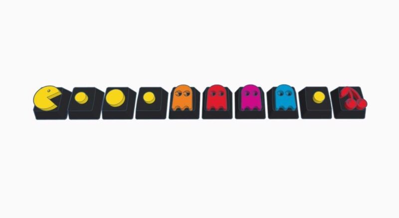 Pac-Man Cherry Mx Keycaps Plastik Aparat - Görsel 2