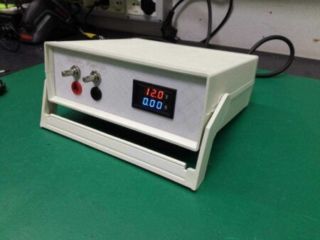 Diy Ayarlanabilir Güç Kaynağı Ön Kapağı Plastik Aparat