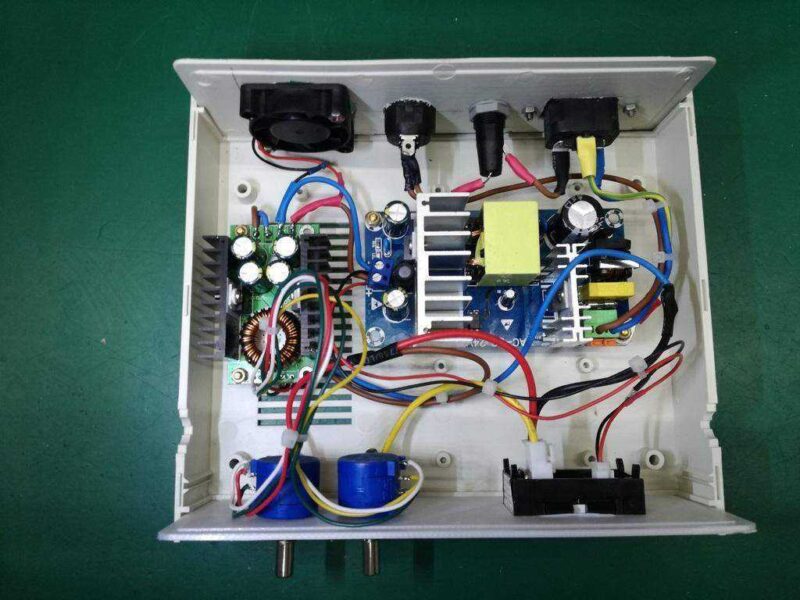 Diy Ayarlanabilir Güç Kaynağı Ön Kapağı Plastik Aparat - Görsel 3