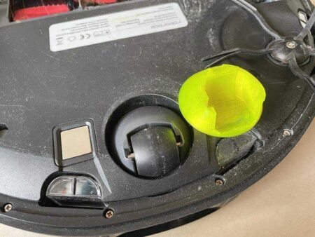 Roborock S5 Max, S6 Vb İçin Yedek Ön Tekerlek Muhafazası ... Plastik Aparat