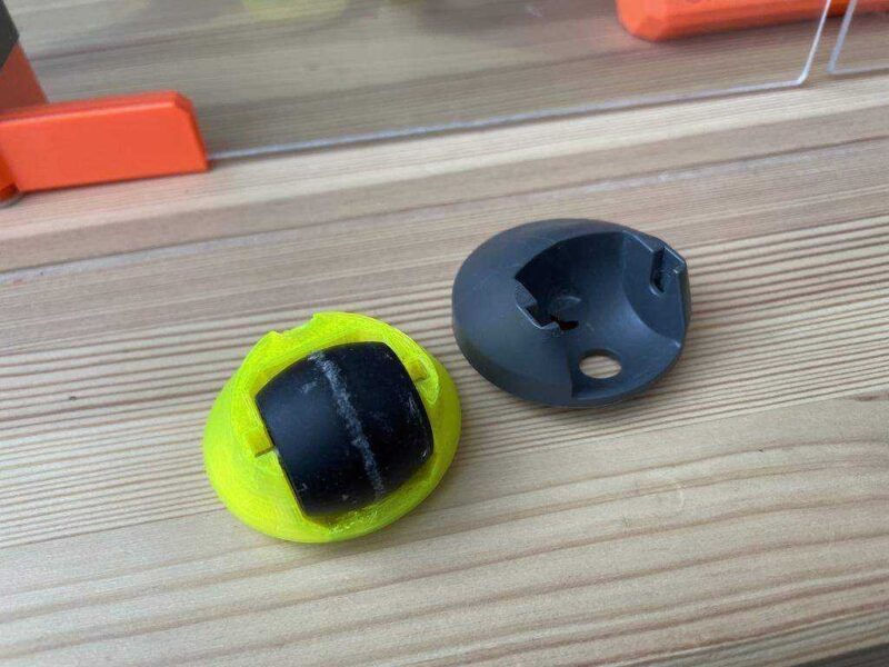 Roborock S5 Max, S6 Vb İçin Yedek Ön Tekerlek Muhafazası ... Plastik Aparat - Görsel 3