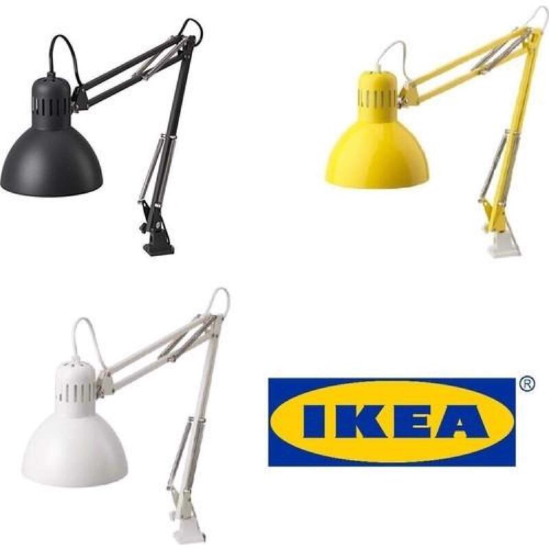 Ikea Tertial Çalışma Lambası Difüzör Plastik Aparat - Görsel 2