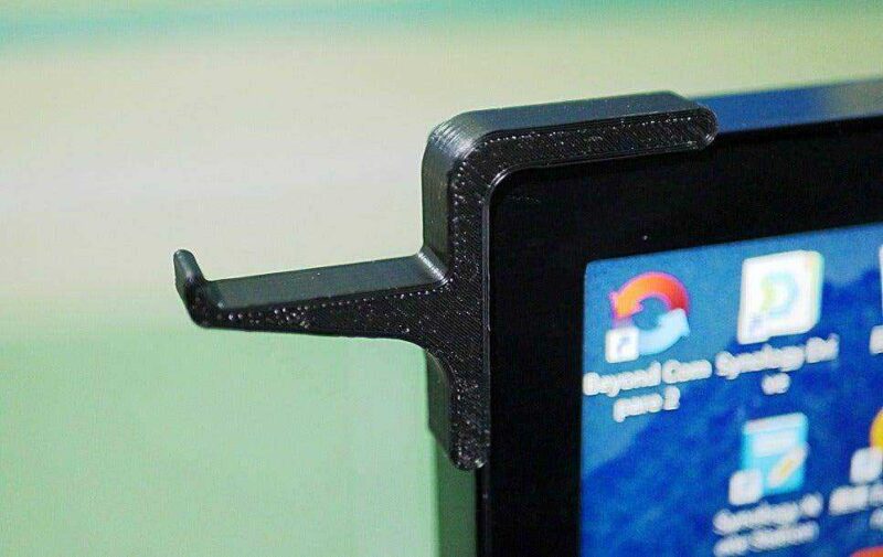 Masaüstü Kulaklık Tutucu Monitöre Takılabilir Yapışkan Hariç - Görsel 3