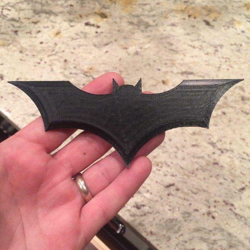 Batman Batarang Hediyelik Dekoratif Süs - Görsel 2