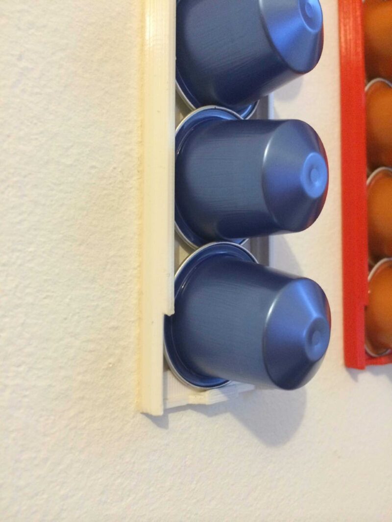 Nespresso kapsül duvar tutacağı ışığı  Organizer Aparat Askı - Görsel 4