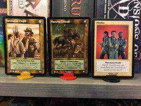 D&D kağıt minyatürleri için Kart Standı  Masaüstü Dekoratif Stand