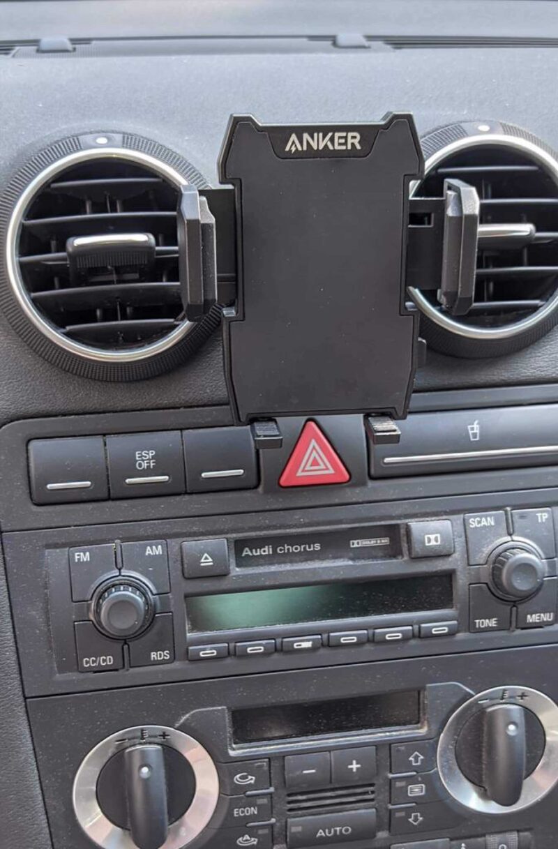 Audi A3 8P Telefon Tutucu Plastik Aparat - Görsel 2