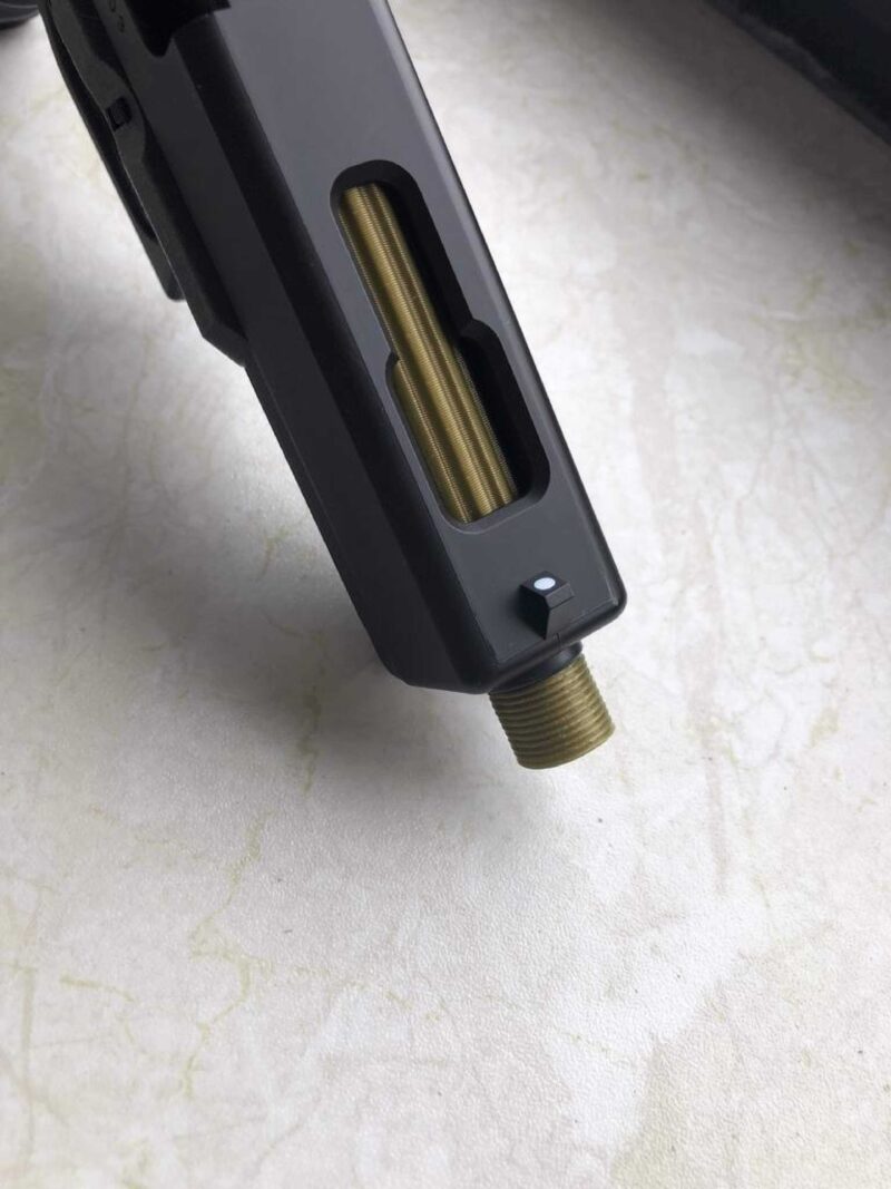 Airsoft Glock İplik Adaptörü. Aep G18C Cm Ye Uyar. 030 Ve Tokyo Marui Plastik Aparat - Görsel 3