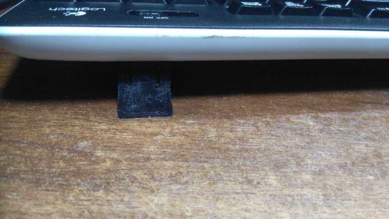 Logitech K270 Klavye Ayağı Plastik Aparat - Görsel 3