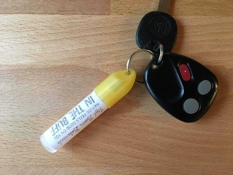 Chapstick için Anahtarlık Delikli Kapak Koruyucu Aparat Tutucu - Görsel 2