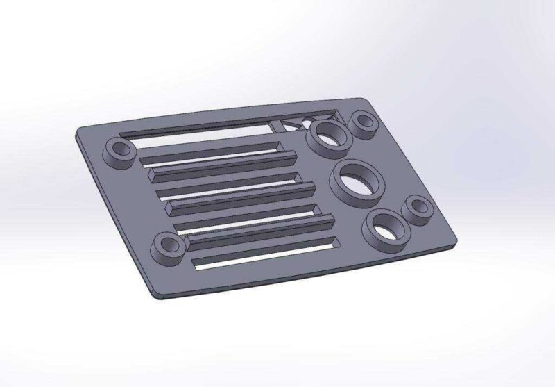 Ibanez Fishman Preamp Faceplate Plastik Aparat - Görsel 2
