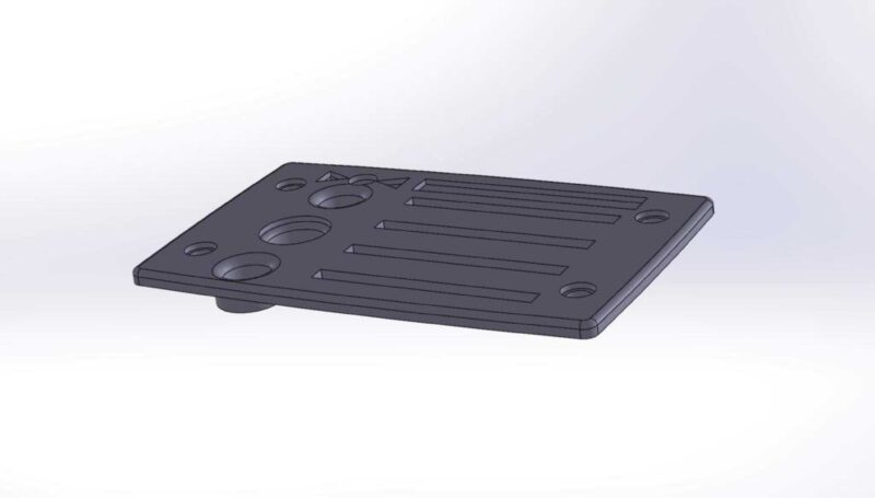 Ibanez Fishman Preamp Faceplate Plastik Aparat - Görsel 3
