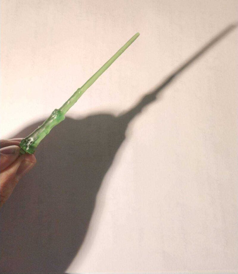 Harry Potter Değnek Küçük Versiyon (Kolye) Plastik Aparat - Görsel 3