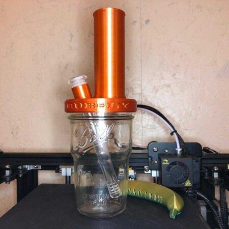 Stubby Kabarcıklı: Mason Jar Bong Plastik Aparat
