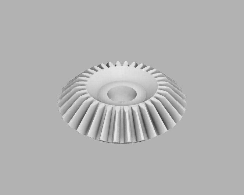 Parametrik Konik Dişli Plastik Aparat