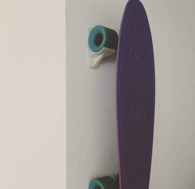 Penny Board Kaykay Duvara Asma Tutucu Askısı Standı Aparatı - Görsel 3