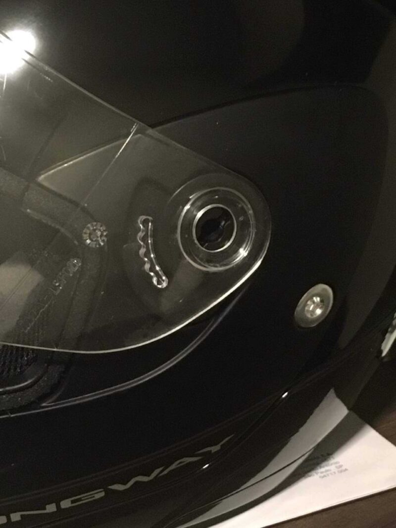Agv Longway Miglia Modüler Kask Vizör Düğmesi Vidaları Plastik Aparat - Görsel 4