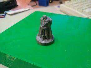 İnsan Ruhban D&D Minyatür  Biblo Dekoratif Hediyelik Süs