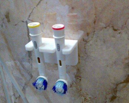 Oral B diş fırçası duvar tutucu remix  Banyo Organizeri Tutacak