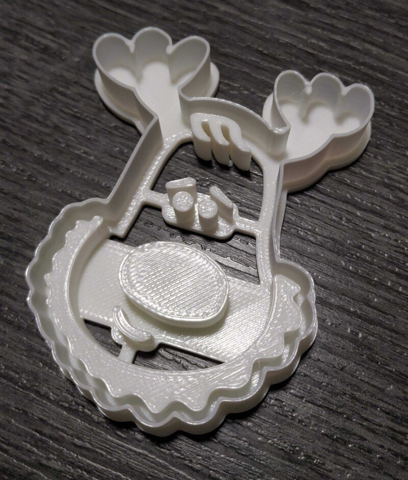 Reindeer Kurabiye Kesici Kesme Aparatı Hamur Kalıbı Bisküvi Kalıp