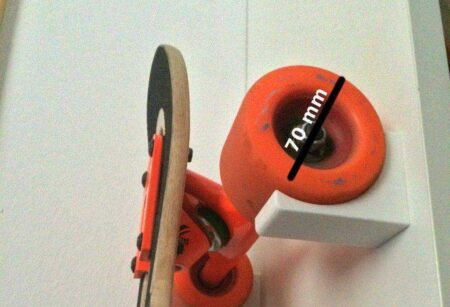 Skateboard  Kaykay Duvara Asma Aparatı Tutucu Organizer