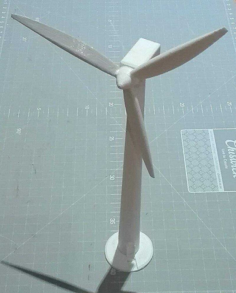 Rüzgar Türbini Plastik Aparat