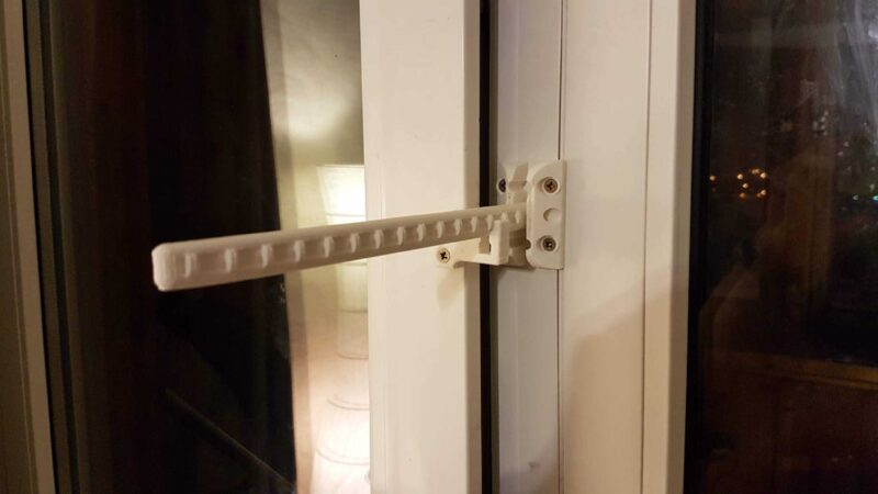 kapı veya pencere mandalı pozisyon tutucusu  Organik Plastikten - Görsel 2