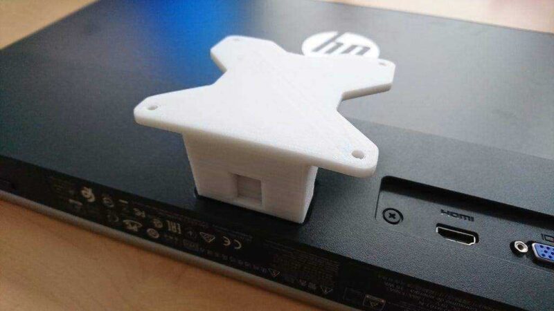 HP 24es Vesa 75mm Montaj Aparat Organizer Stand Aksesuar - Görsel 3