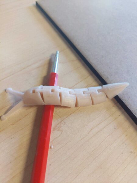 Articulated Hareket Edebilen Biblo Oyuncak Solucan Sümüklü Böcek