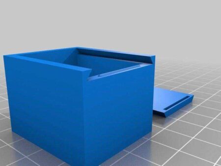 Çok Amaçlı Organizer Sürgülü Kapak Kutu Organik Plastikten
