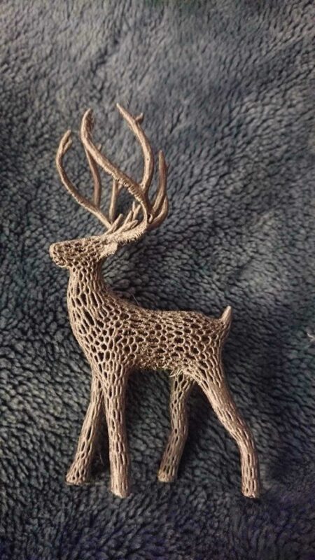 Geyik Küçük (120Mm) Voronoi Plastik Aparat